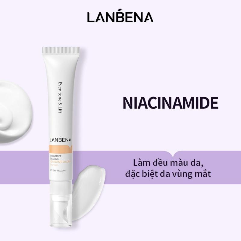 Kem dưỡng mắt Lanbena Hydrating Niacinamide làm sáng quầng thâm và bọng mắt làm săn chắc serum dưỡng da vùng mắt