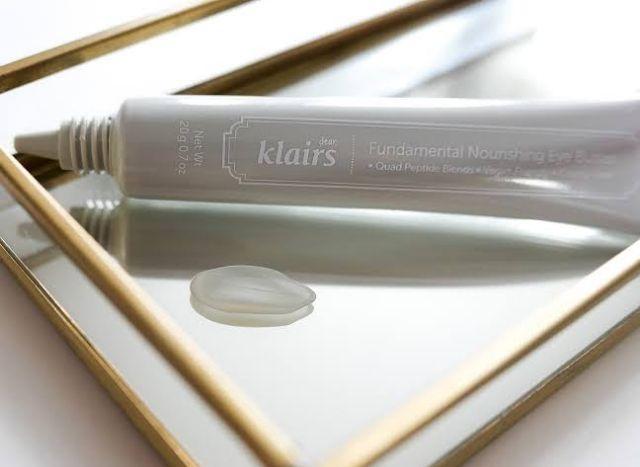 Kem dưỡng mắt chống lão hóa, giảm nếp nhăn Klairs Fundamental Nourishing Eye Butter