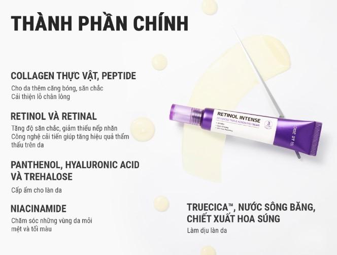 Kem dưỡng mắt Some By Mi Retinol Intense Advanced Triple Action Eye Cream