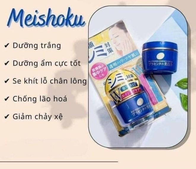 Kem dưỡng Meishoku Whitening Essence Cream