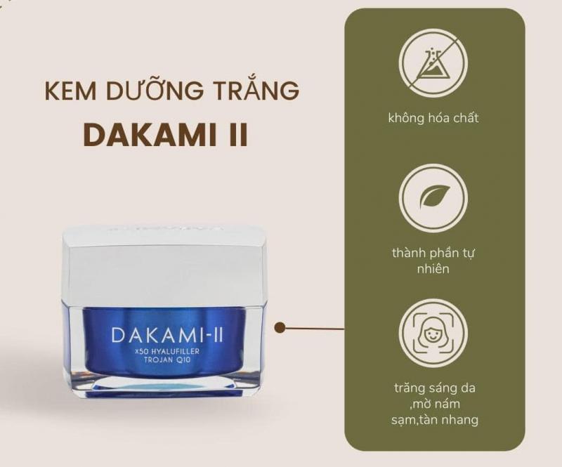 Kem dưỡng mờ thâm nám Dakami II