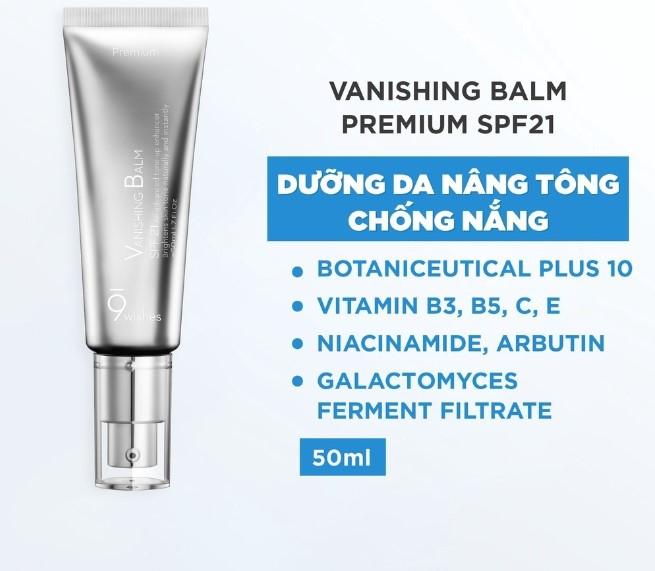 Kem dưỡng nâng tone 9 Wishes Vanishing Balm Tone up Ultimate