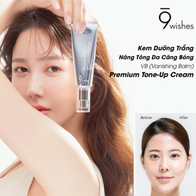 Kem dưỡng nâng tone 9 Wishes Vanishing Balm Tone up Ultimate