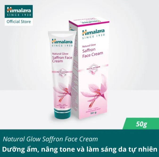 Kem dưỡng nâng tông Himalaya Natural Glow Saffron Face Cream