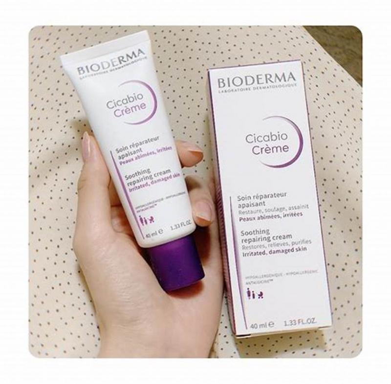 Kem dưỡng da thương Bioderma Cicabio Crème