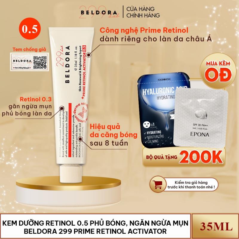 Kem dưỡng Retinol Beldora 299 Skin Renewal & Brightening Expert 0.5 35ml