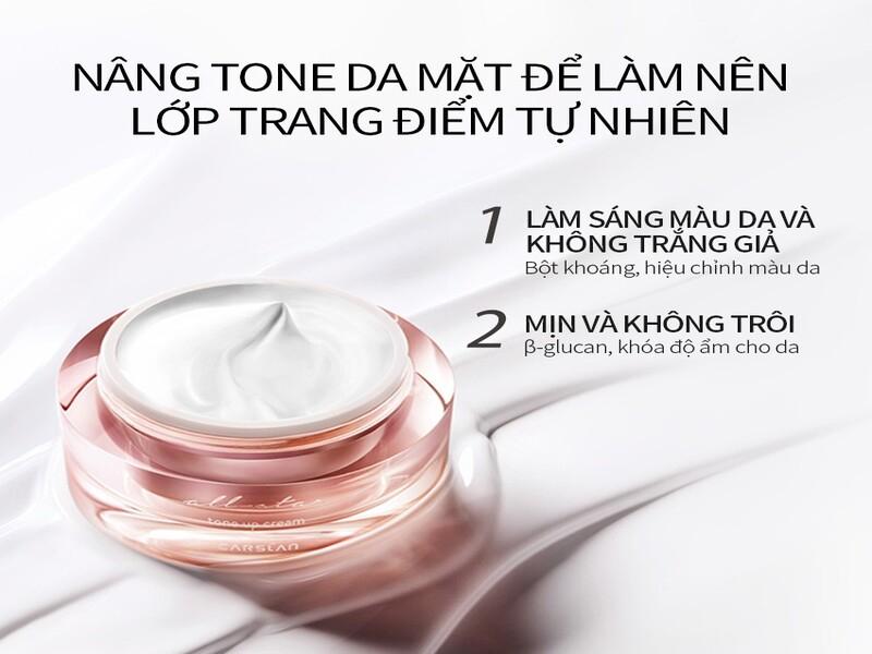 Kem dưỡng nâng tông da Carslan