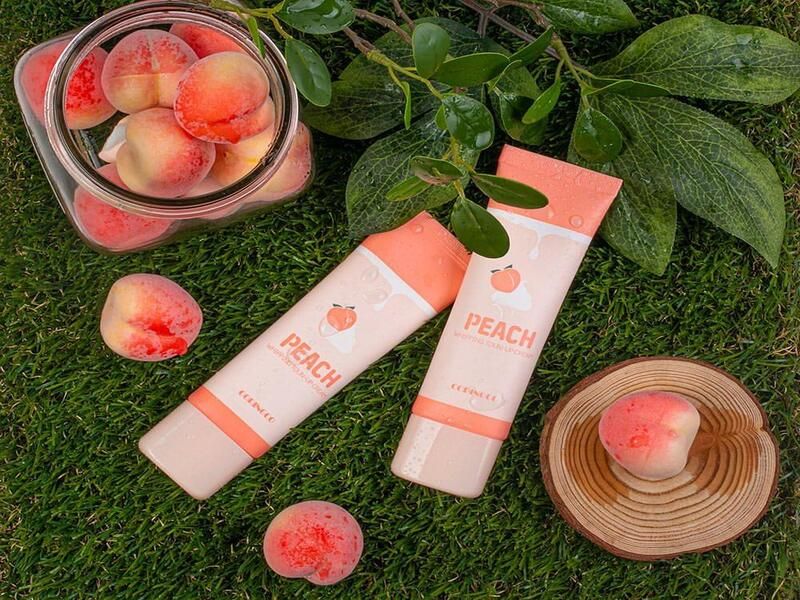 Kem đào dưỡng trắng da nâng tone Peach Hàn Quốc