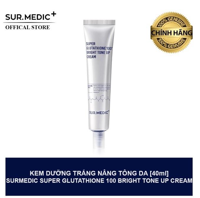 Kem dưỡng  Sur.Medic Super Glutathione 100 Bright Tone Up