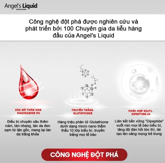 Kem dưỡng trắng Angel’s Liquid Glutathione Plus Niacinamide 700 V Cream