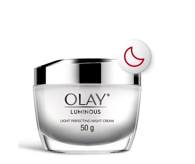 Kem dưỡng trắng da ban đêm Olay Luminous Light Perfecting Night Cream