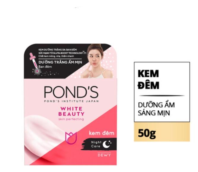 Kem dưỡng trắng da ban đêm Pond’s Bright Beauty Serum Night Cream