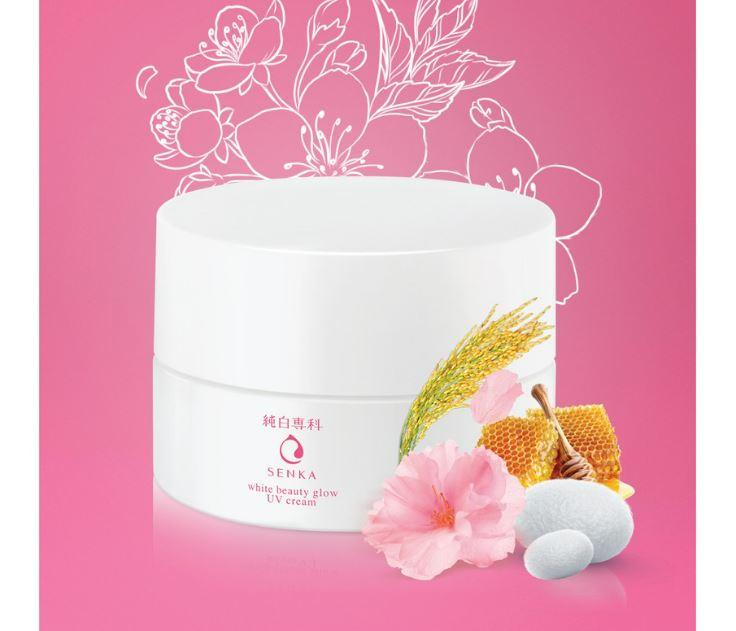 Senka White Beauty Glow UV Cream