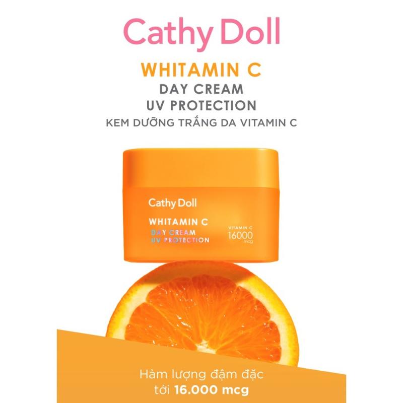 Kem dưỡng trắng da mờ thâm Cathy Doll Whitamin C Day Cream