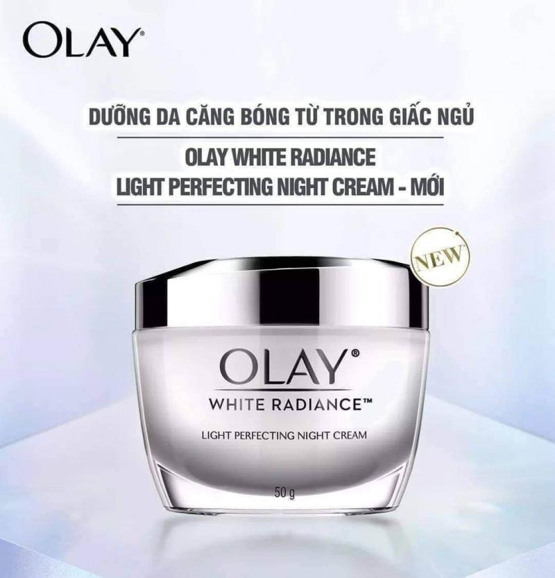 Kem dưỡng trắng da Olay White Radiance Light Perfecting Night Cream