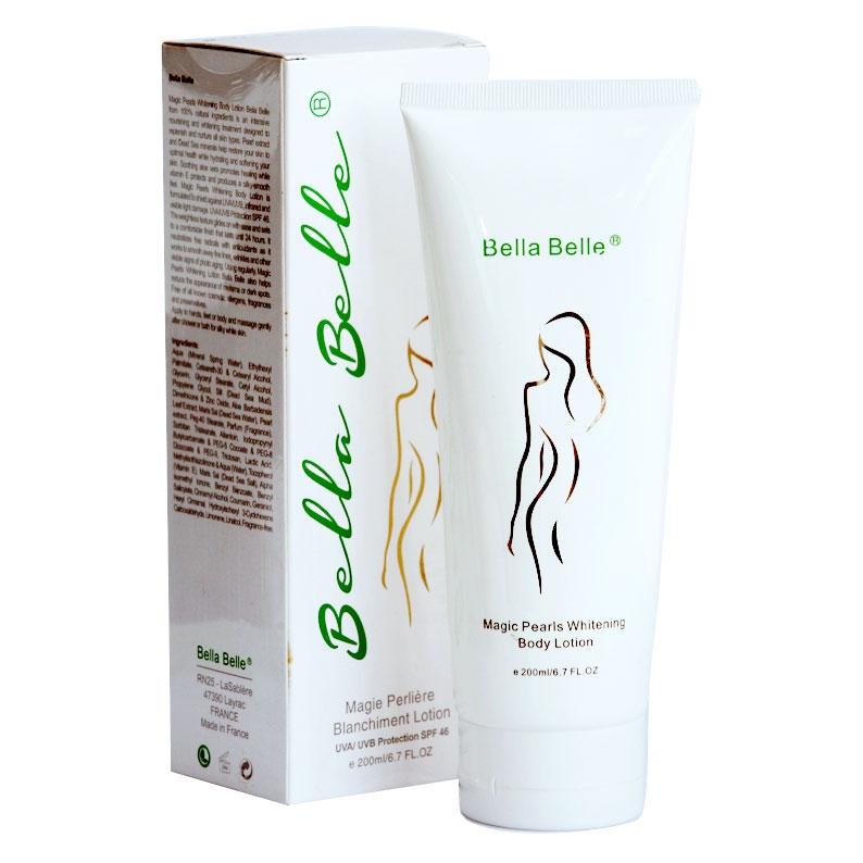 Kem dưỡng trắng da toàn thân Bella Belle Magic Pearl Whitening Body Lotion SPF46