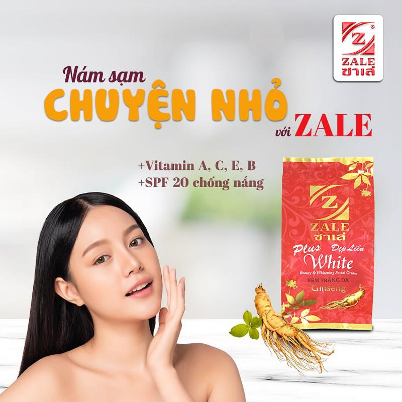 Kem dưỡng trắng da trị thâm ZALE đỏ NHÂN SÂM