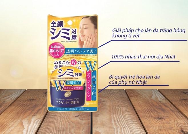 Kem dưỡng trắng Meishoku Placewhiter Essence Cream