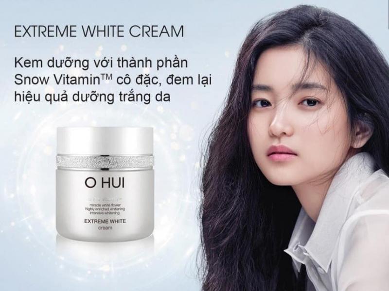 Kem dưỡng trắng Ohui Extreme White Cream