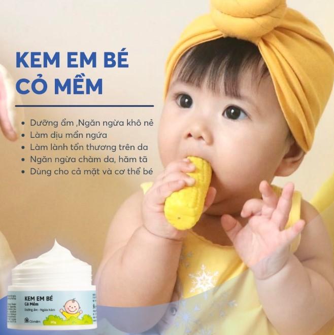 Kem em bé Cỏ Mềm