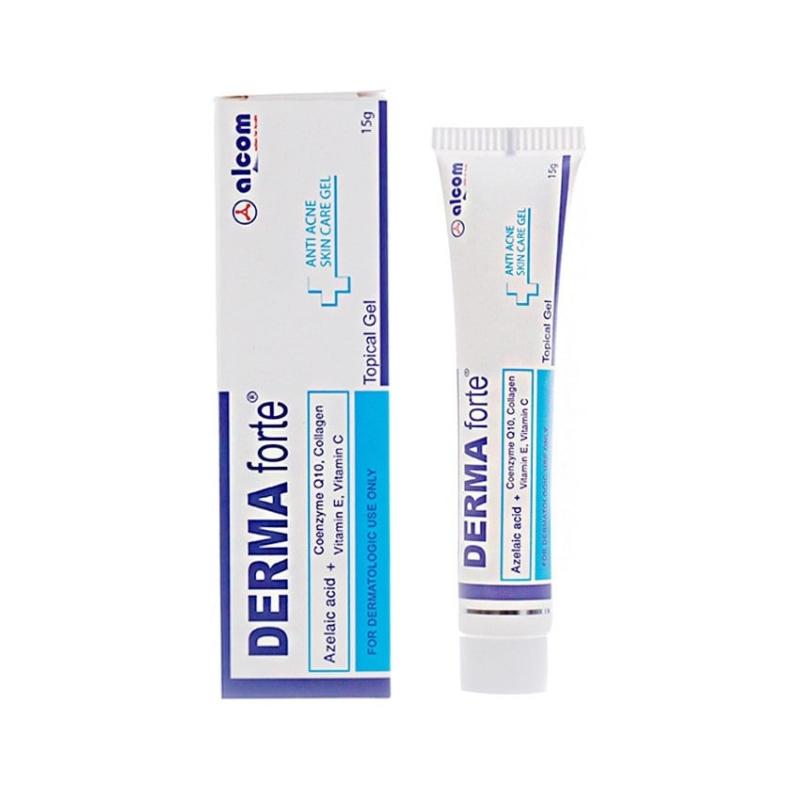 Kem giảm mụn Derma Forte Gel 15g