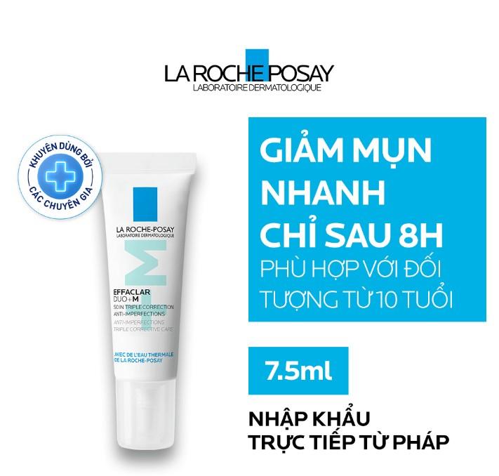 Kem giảm mụn La Roche Posay Effaclar Duo+