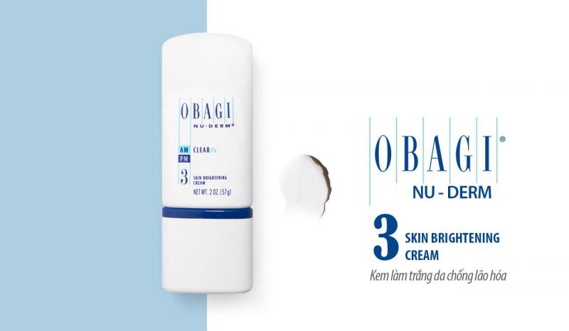 Kem làm trắng da chống lão hóa Obagi Nu-Derm Clear Fx