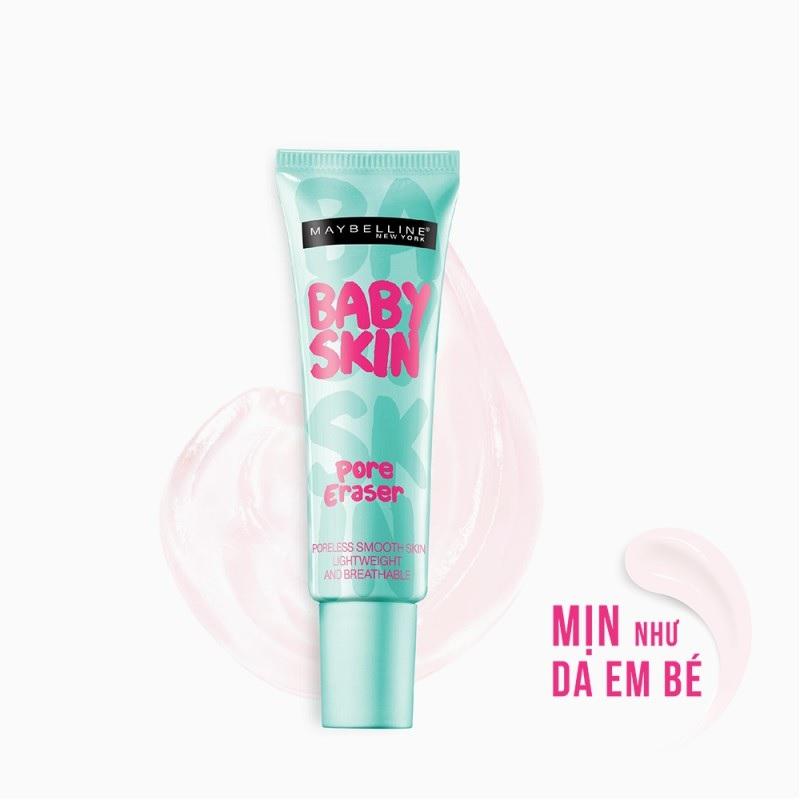 Kem lót che khuyết điểm Maybelline New York Baby Skin Pore Eraser Primer