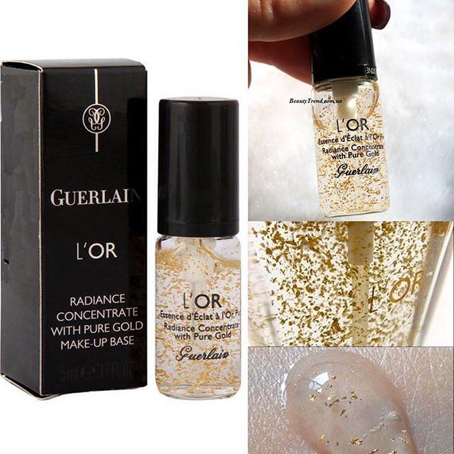 Guerlain L’Or Radiance Concentrate With Pure Gold sẽ tạo hiệu ứng bắt sáng nhẹ cho da bạn