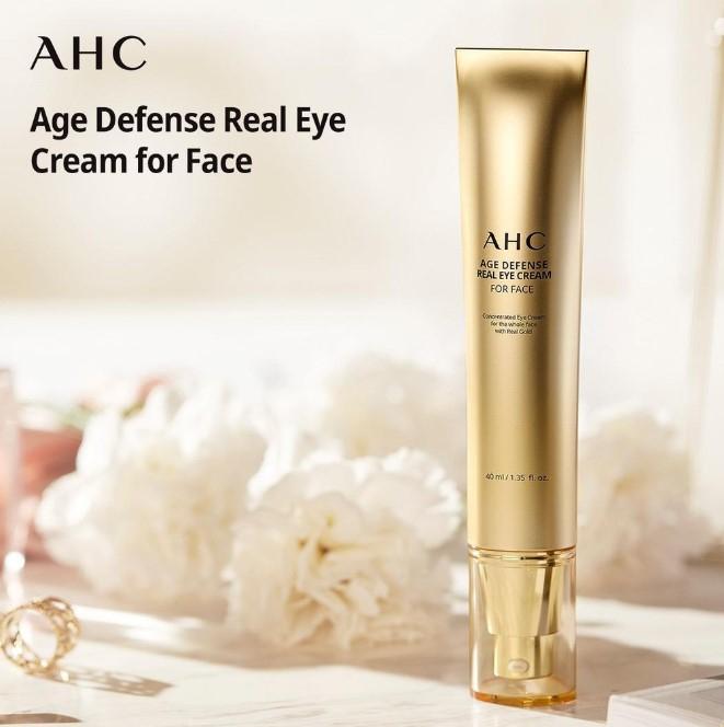 Kem mắt chống lão hóa cho toàn mặt AHC Age Defense Real Eye Cream For Face