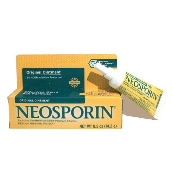Kem mỡ điều trị vết thương Neosporin triple antibiotic ointment loại 14.2g
