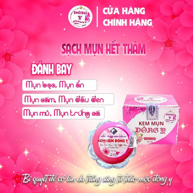 Kem mụn dưỡng da Đông Y Hoa Đào