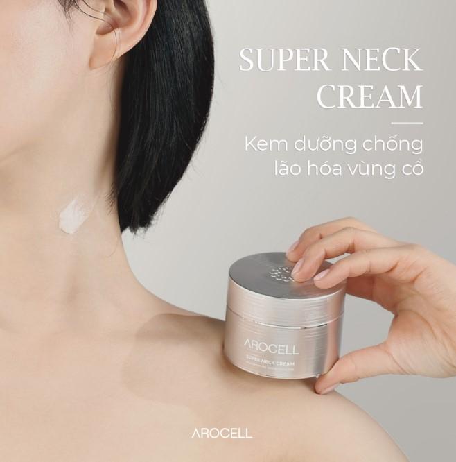 Kem năng cơ vùng da cổ  Arocell Super Neck Cream
