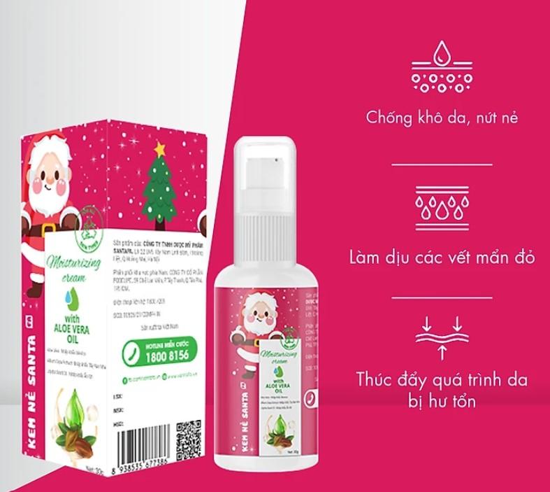 Kem nẻ dưỡng ẩm gót chân khô da Santafa