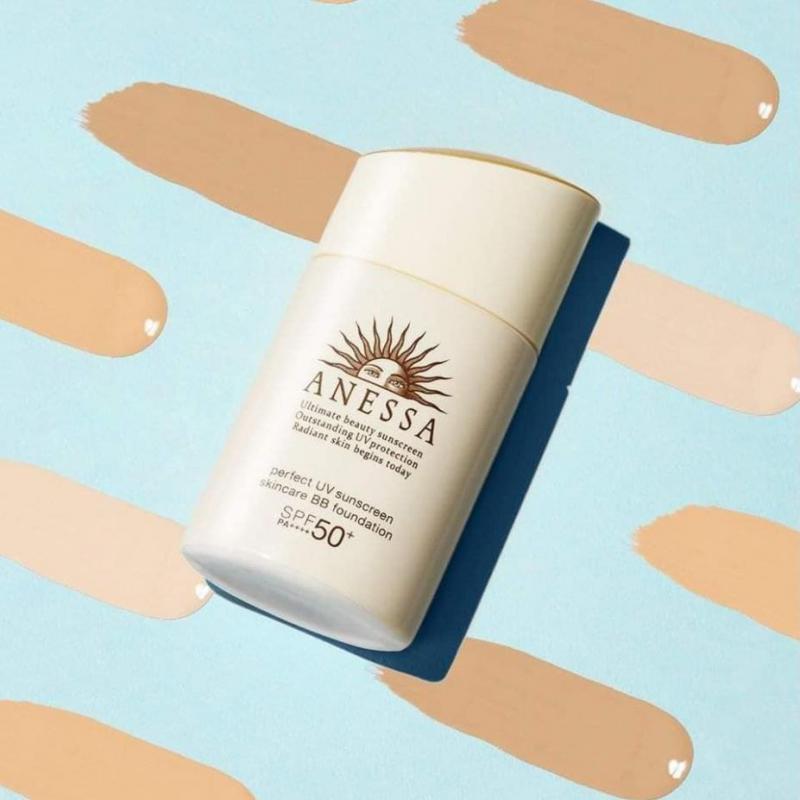 Kem nền Anessa Perfect UV Sunscreen Skincare BB Foundation SPF 50+ PA++++