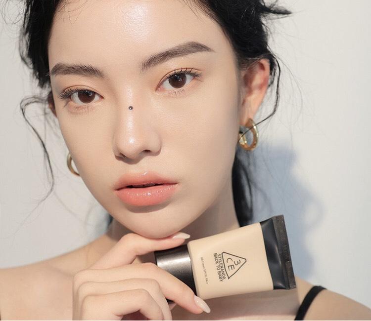 Kem nền 3CE Back To Baby BB Cream