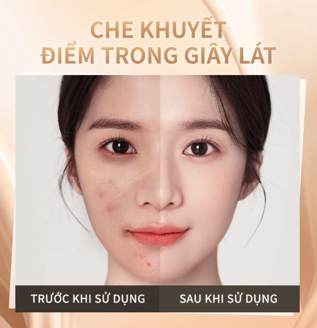 Kem nền BB Focallure trang điểm khuôn mặt che khuyết điểm tiện lợi