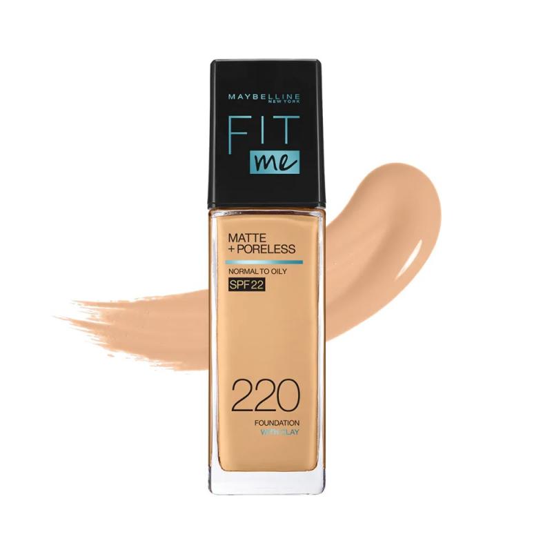 Kem nền kiềm dầu chống nắng Fit Me Maybelline New York Matte Poreless Foundation