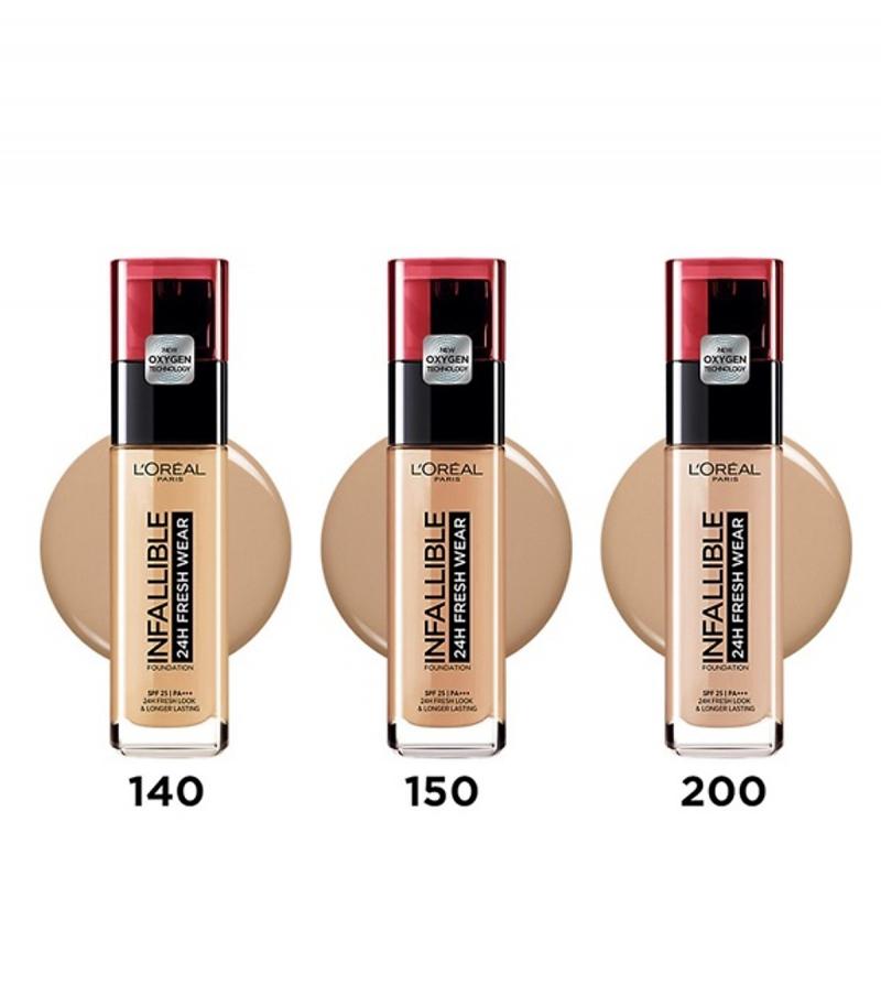 Kem nền L'Oreal Paris Infallible 24h Fresh Wear Liquid Foundation