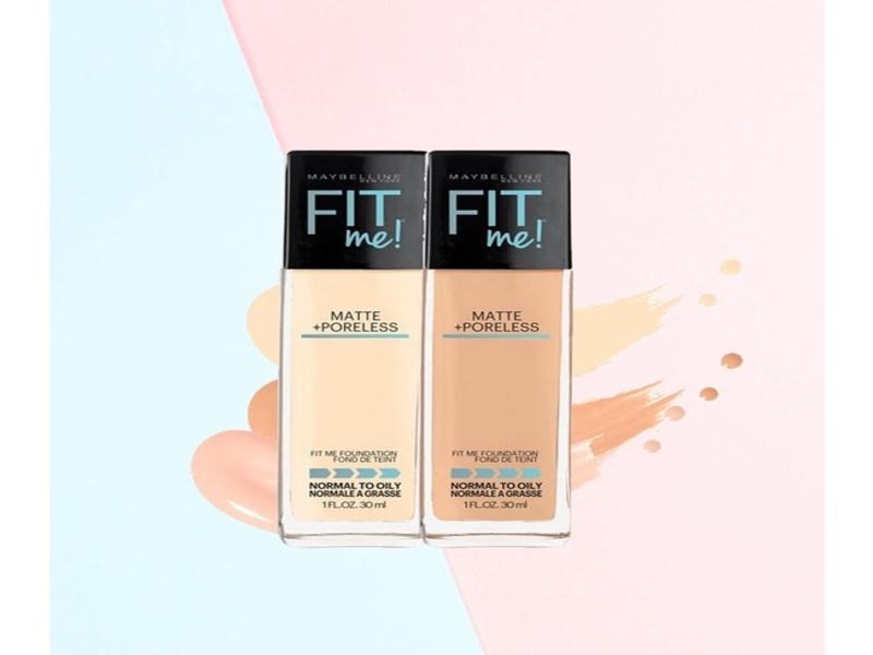 Kem nền mịn nhẹ kiềm dầu Fit Me Maybelline New York Matte Poreless Foundation