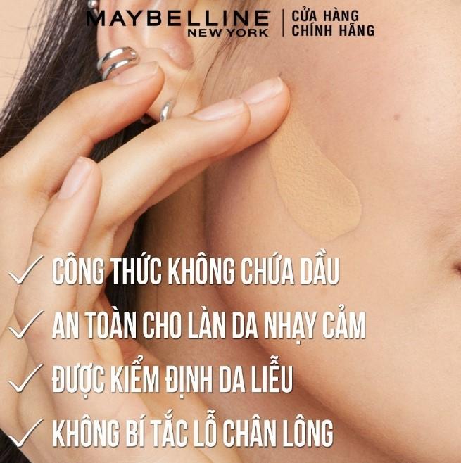 Kem nền mịn nhẹ kiềm dầu Fit Me Maybelline New York Matte Poreless Foundation