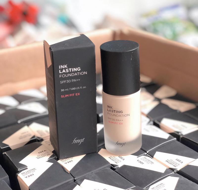 Kem nền The Face Shop Ink Lasting Foundation Slim Fit Ex 30ml