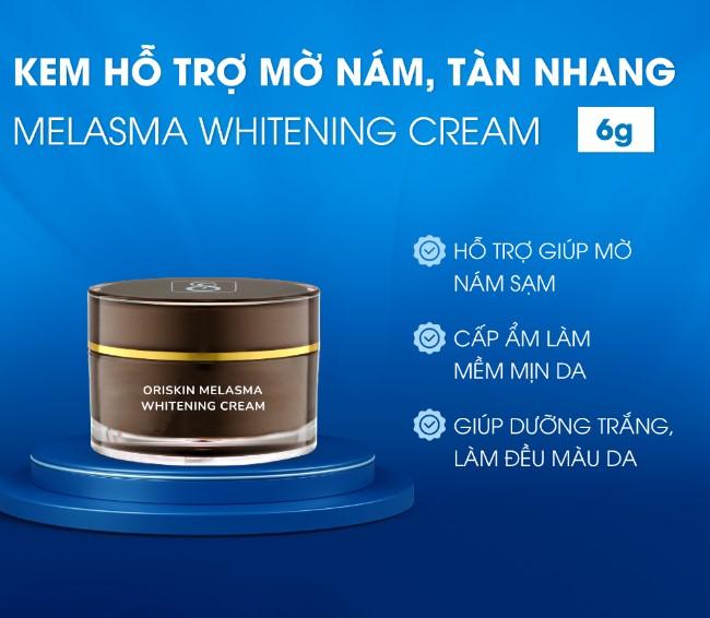 Kem ngăn ngừa nám tàn nhang Oriskin Melasma & Whitening Cream