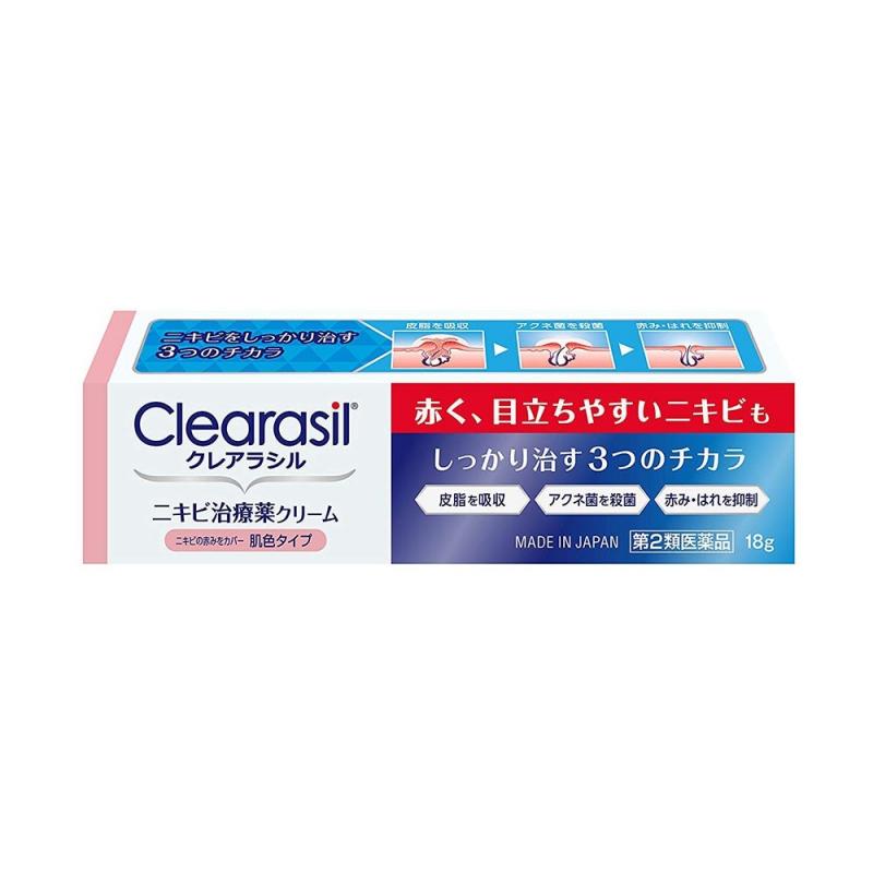 Kem ngừa mụn Clearasil Acne Cream Skin Color