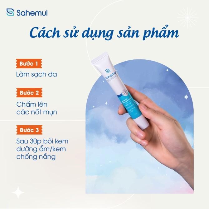 Kem ngừa mụn Sahemul