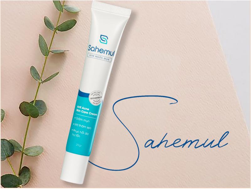 Kem ngừa mụn Sahemul – Anti Acne Skin Care Cream (195.000đ/tuýp)