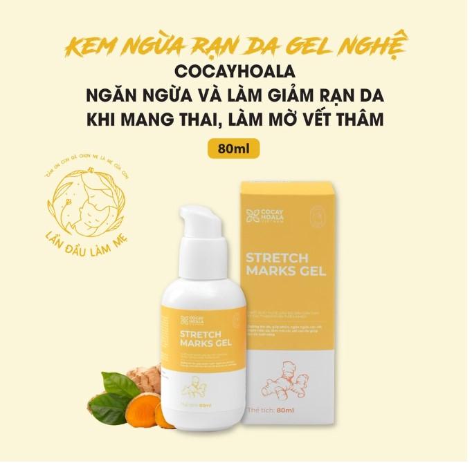 Kem ngừa rạn da gel nghệ Cocayhoala