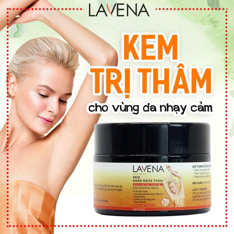 Kem ngừa thâm nách, bẹn, mông, khuỷu tay, đầu gối Lavena