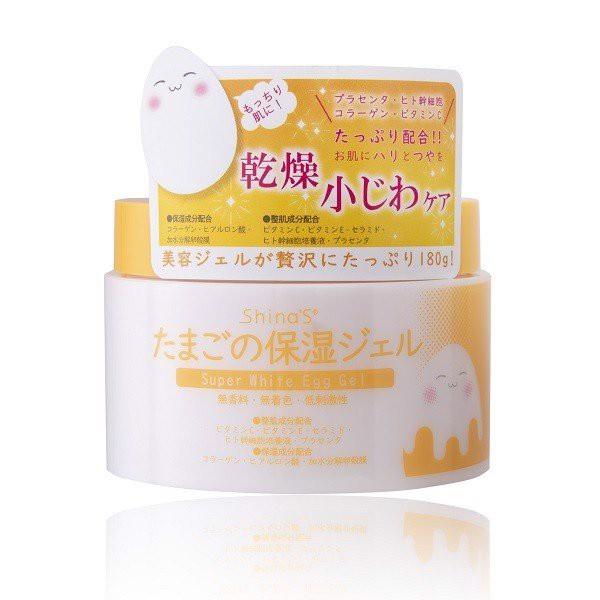 Kem Shina's Super White Egg Gel Nhật Bản 180g HAJAKO