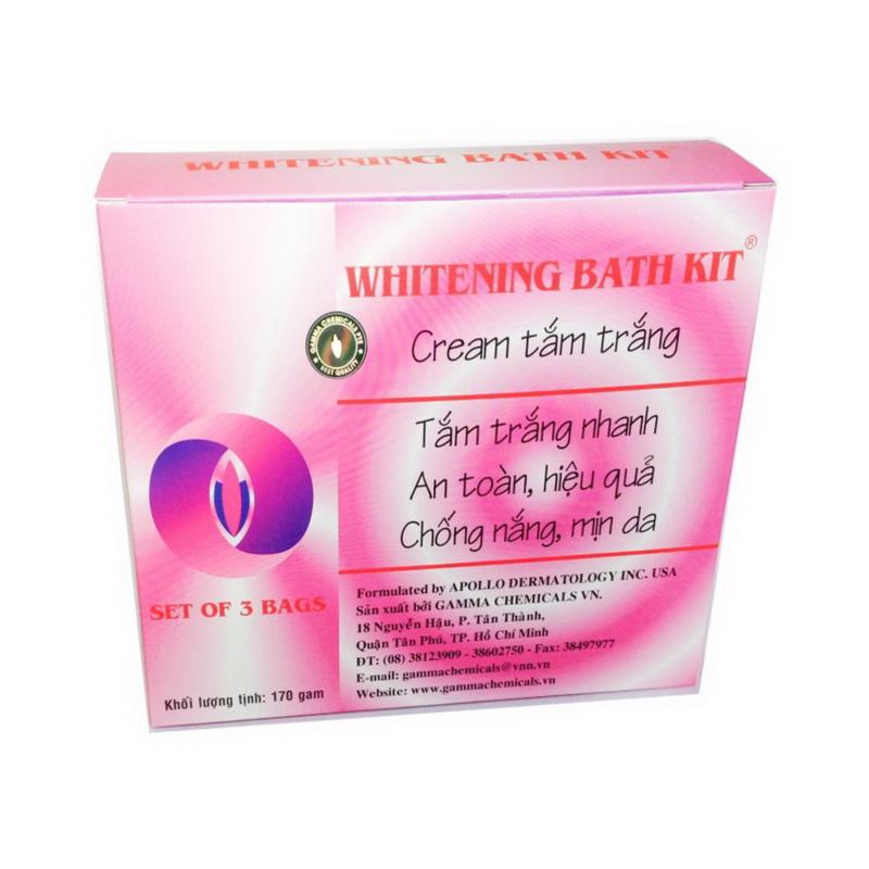 Kem tắm trắng Gamma Whitening Bath Kit